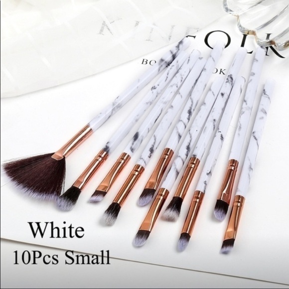 Marble Makeup Brush Set - Picture 2 of 2